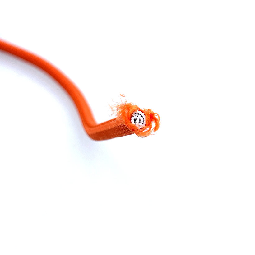 Gumolano s pryžovým jadrom oranžové PP 6mm