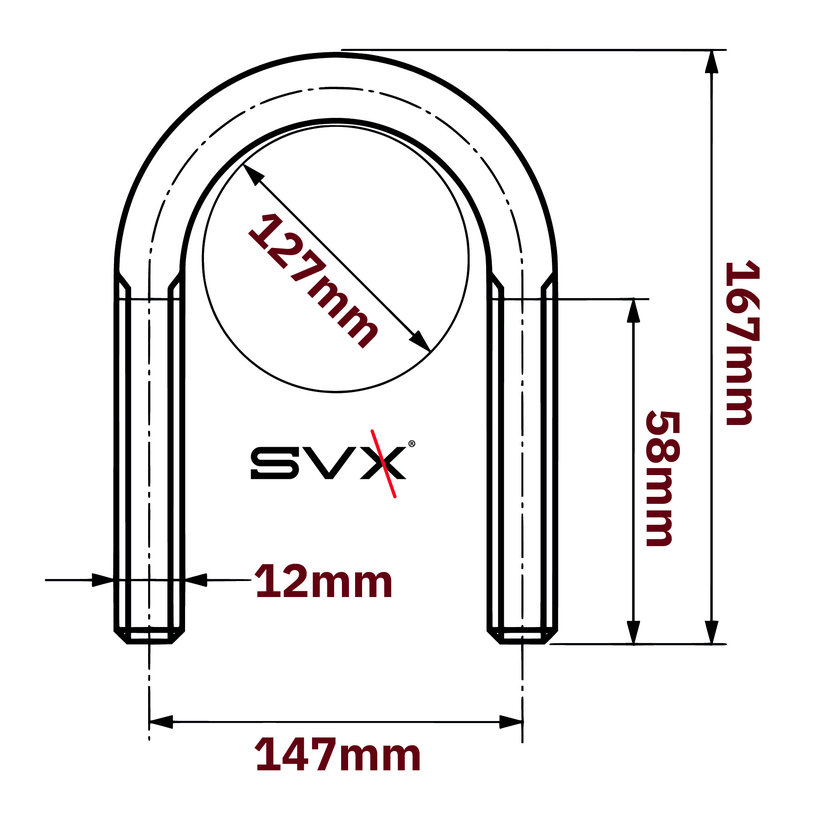 Strmeň potrubný zn 121-127mm