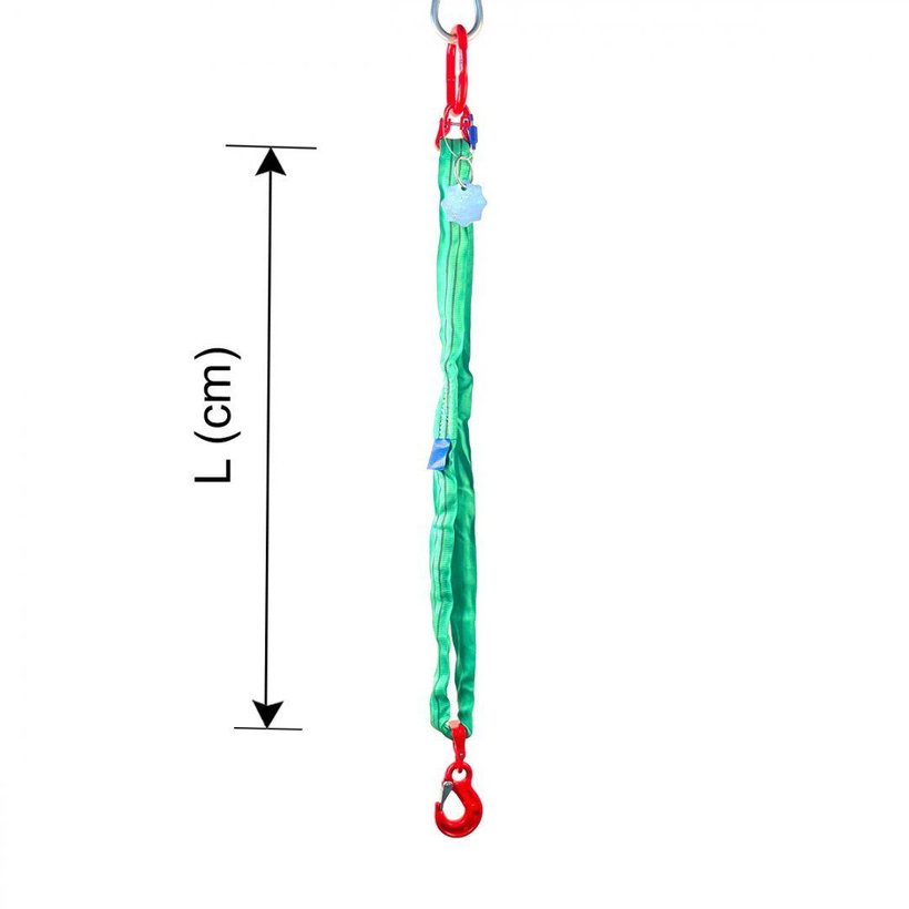 Textilný záves OKO-HÁK 2000 kg, 2 m