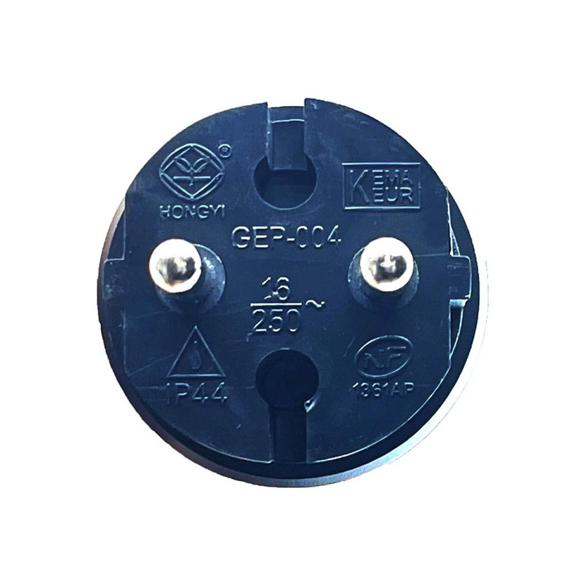 Flexo šnúra 2,5m 2x1,5 gumová čierna H05RR-F2