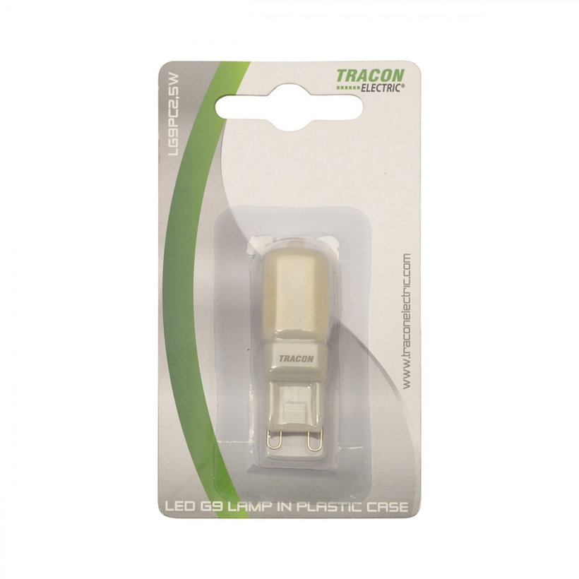 LED žiarovka 2,5W G9 - teplá biela