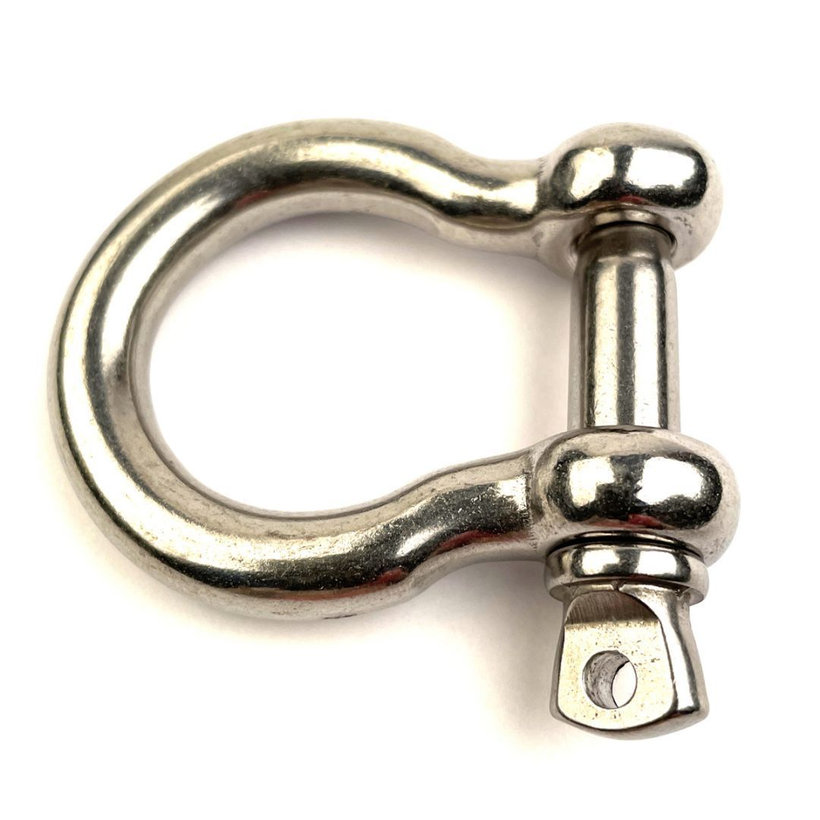 Nerezový zámok reťaze tvar oblúk 16mm