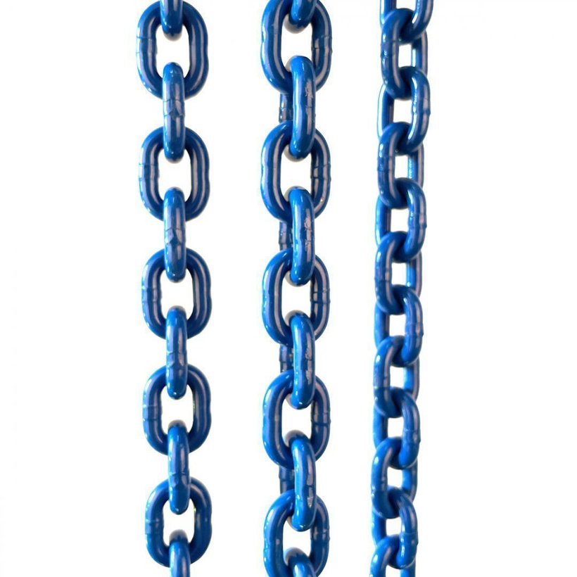 Reťazový záves oko-3 hák tr 100 so skracovačom (5 m, 5300/3750 kg, 8 mm)