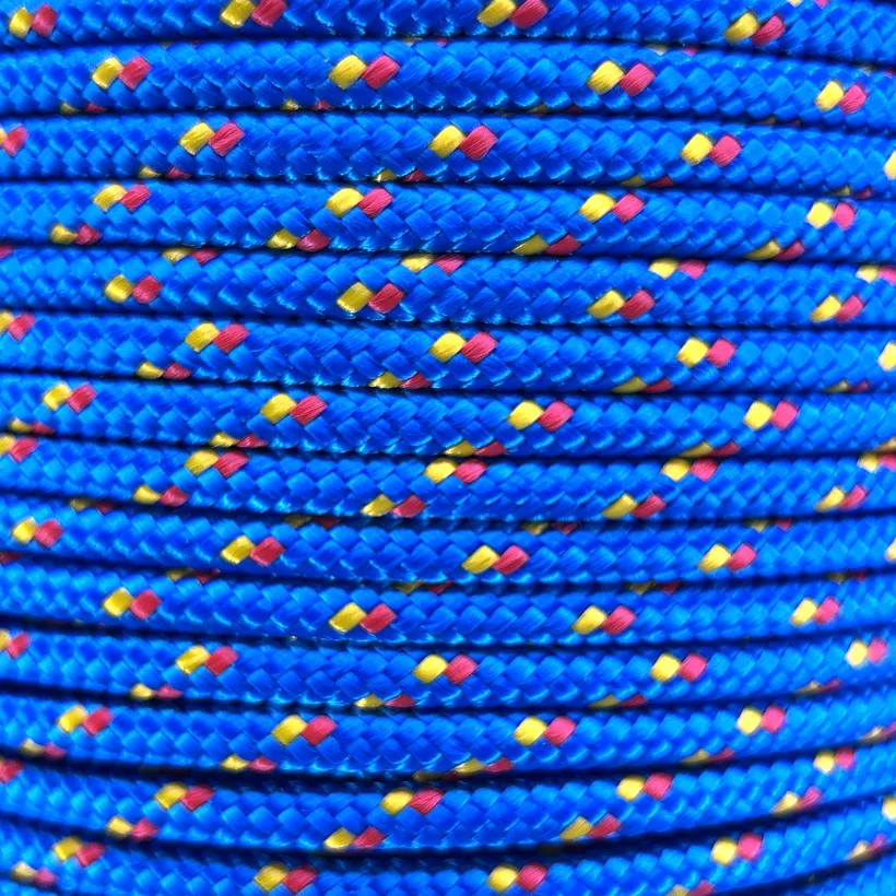 PPV lano farebné s jadrom pletené 16pr 10mm