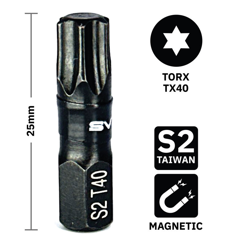Bit magnetický TX40x25 mm