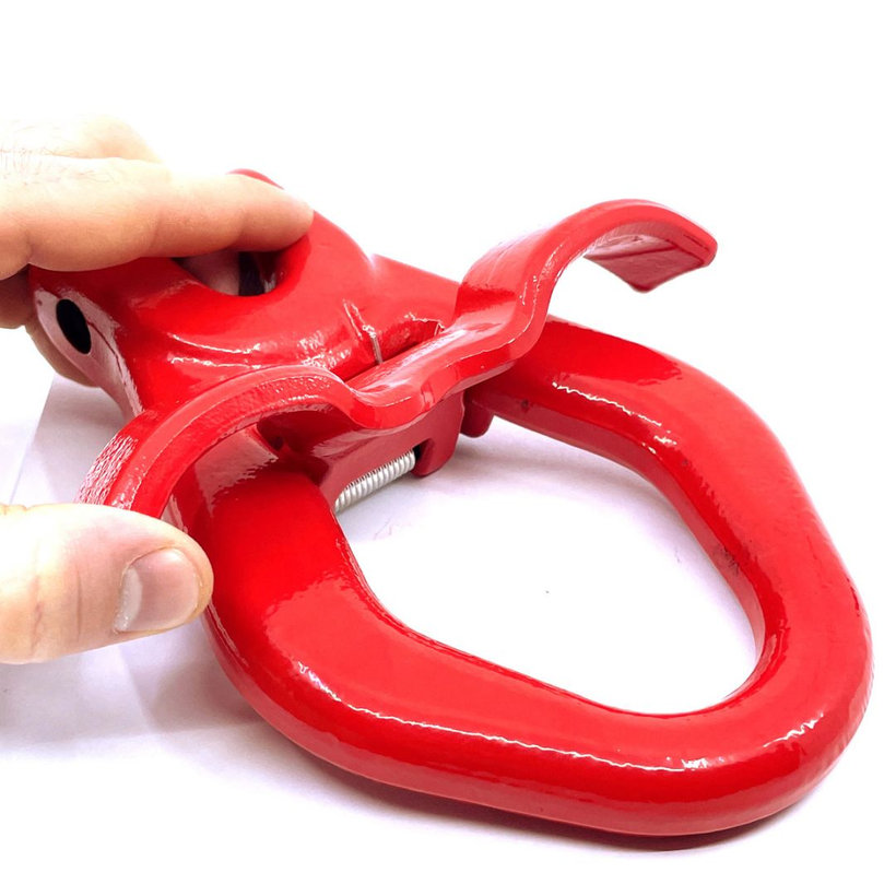 Kontajnerový hák tr 80 červený 5,3T