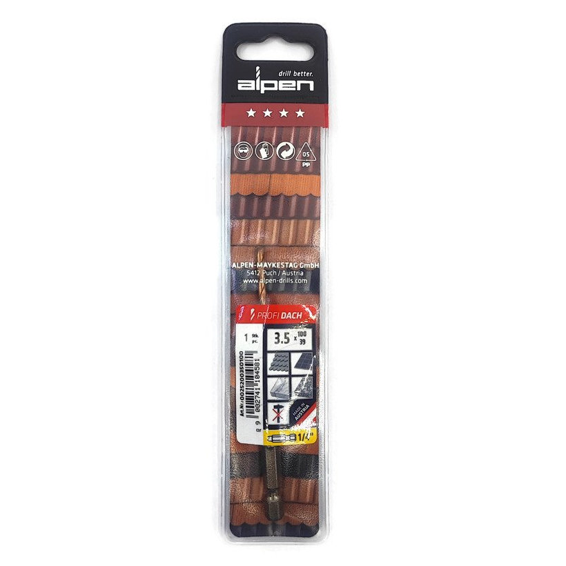 Vrták do strešnej krytiny 3,5x39/100mm