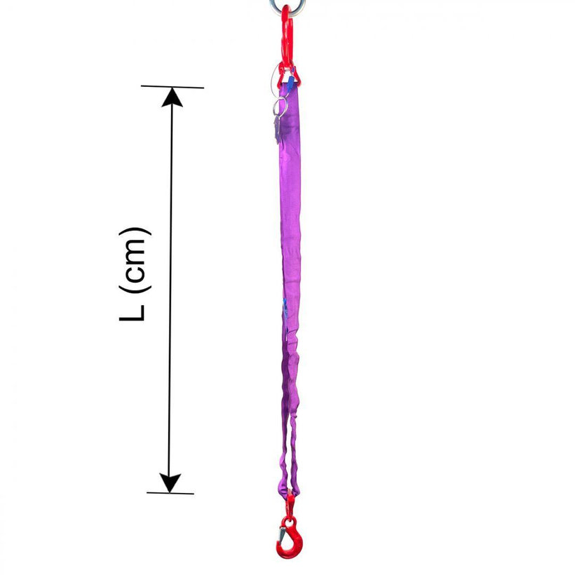 Textilný záves OKO-HÁK 1000 kg, 2,5 m