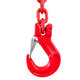 Reťazový záves oko-hák tr 80 so skracovačom (0,5 m, 2000 kg, 8 mm)