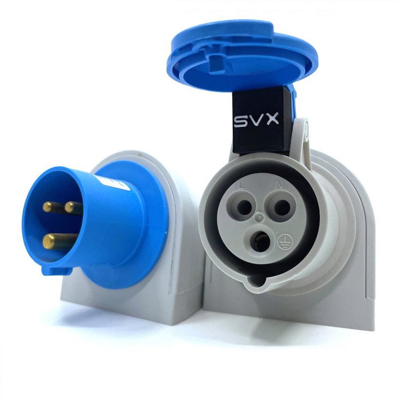 Zásuvka nástenná 16A/3 IZN 1632