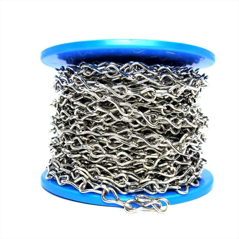 Reťaz hodinárska D poniklovaná 1,8mm