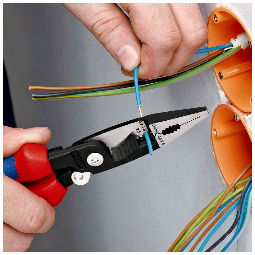 Kliešte elektroinštalačné 200 mm