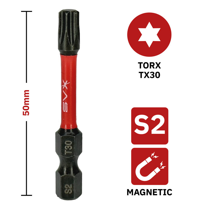 Bit magnetický TX30x50 mm