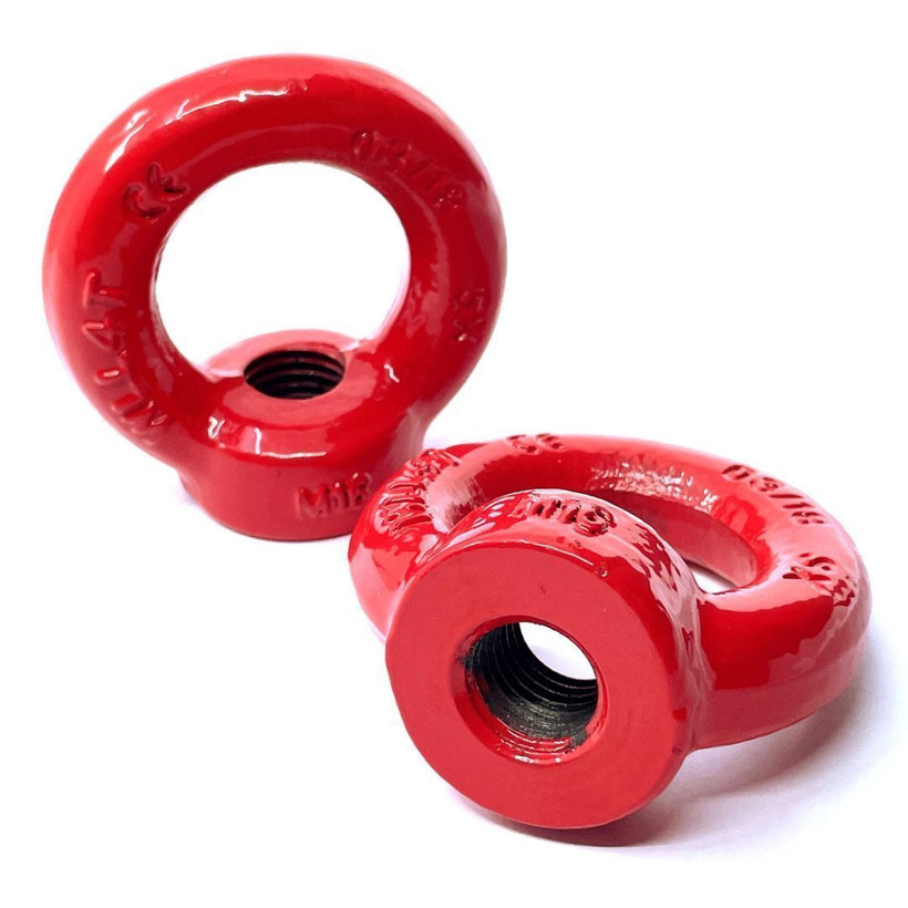 Závesná matica DIN 582 tr 80 červená M16