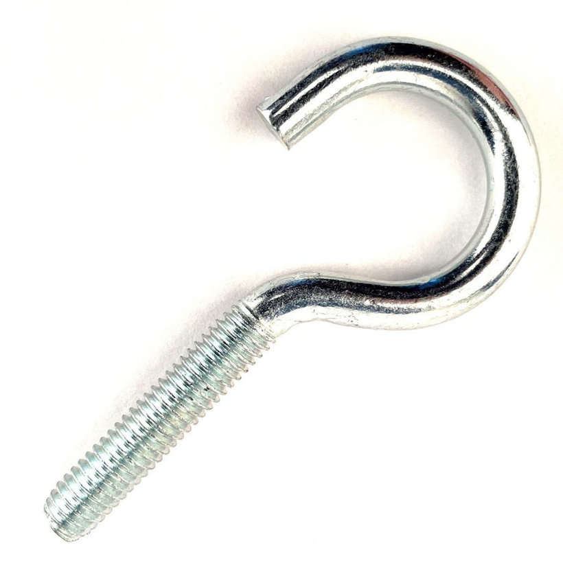 Hák so závitom Zn - blister 69