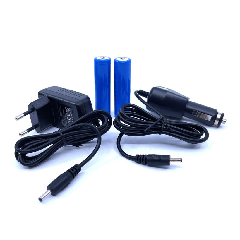 Akumulátorová čelová LED lampa 5W