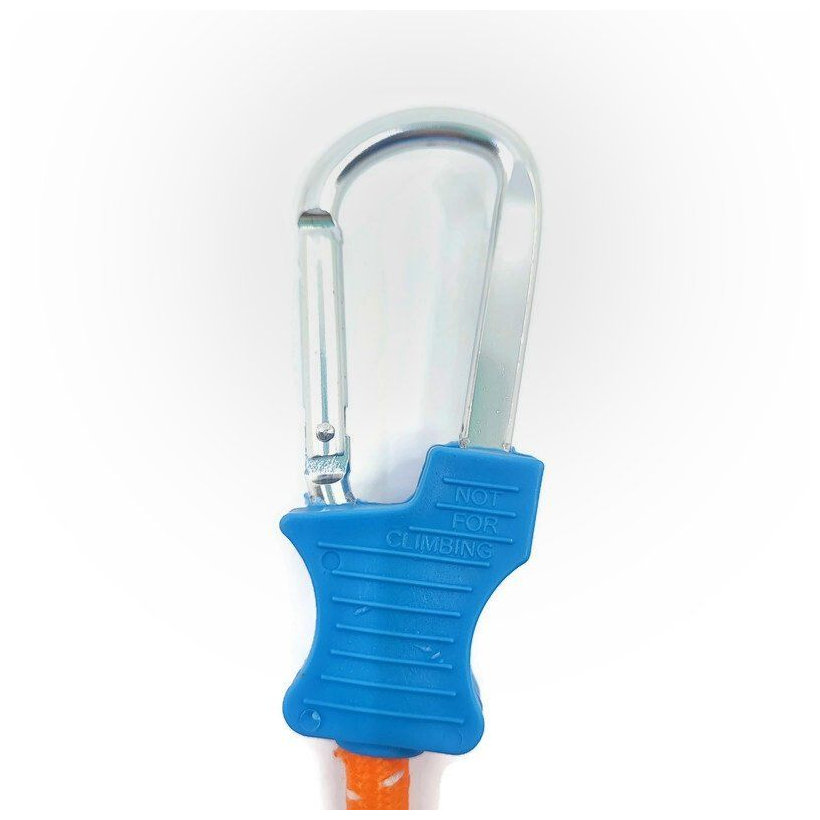 Gumolano s karabínou 10mm 120cm