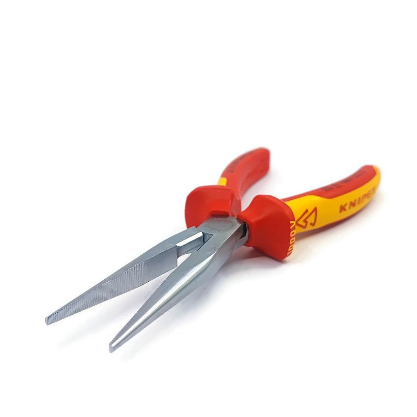 Kliešte polguľaté s britmi 200 mm