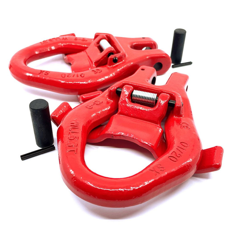 Kontajnerový hák tr 80 červený 5,3T