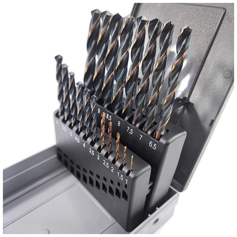 Sada vrtákov do kovu Sprint Master - 19 dielna