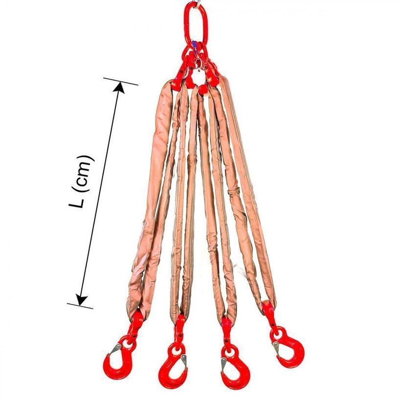 Textilný záves OKO-4 HÁK 12 600/9000 kg, 6 m