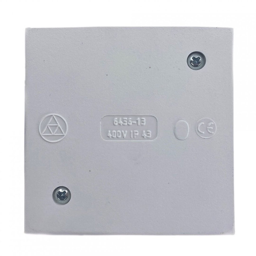 Krabica rozvodná 6456-13 biela 70x70x40mm