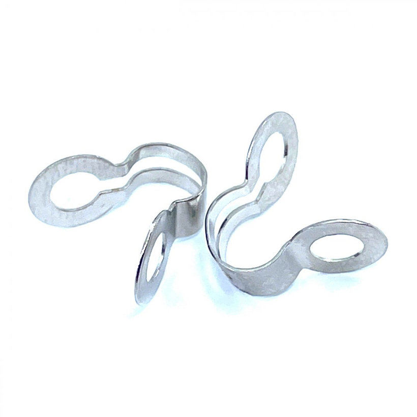 Koncovka na guličkovú reťaz poniklovaná 2,1-2,4mm