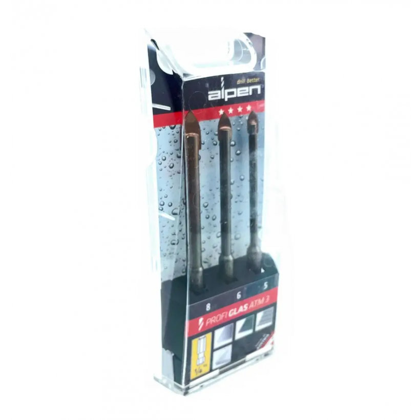 Sada vrtákov Profi Glas ATM3-3dielna