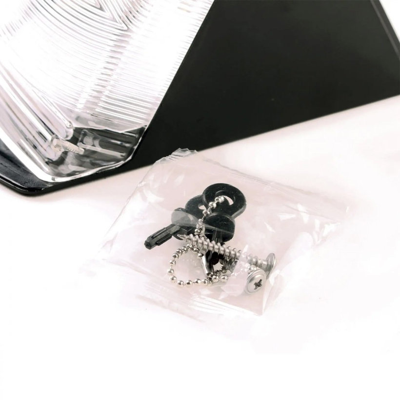 Solárne LED nástenné svetlo s pohybovým PIR detektorom čierna