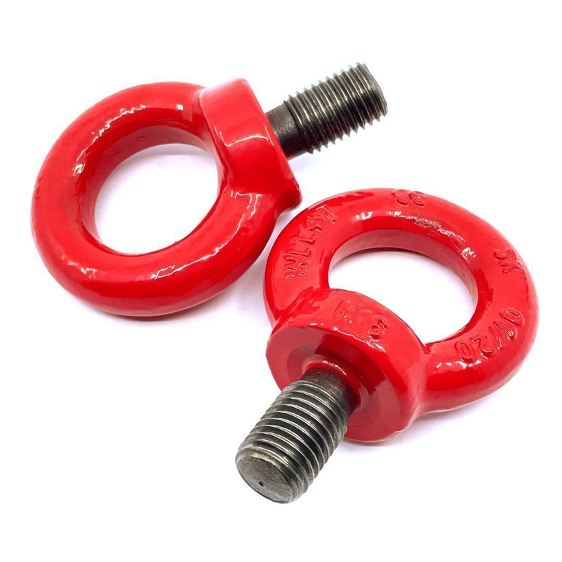Závesné oko DIN 580 tr 80 červené M16
