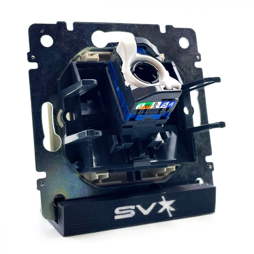 Valena zásuvka dátová 1xRJ45 UTP béžová