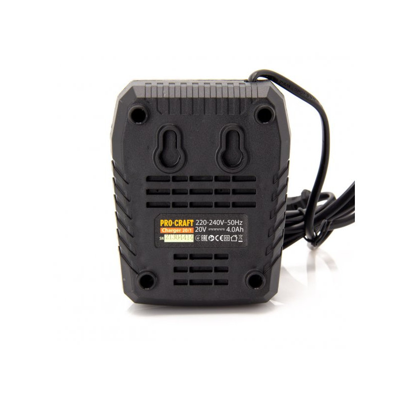 Nabíjačka pre 20V Li-ion batérie Procraft-20/1