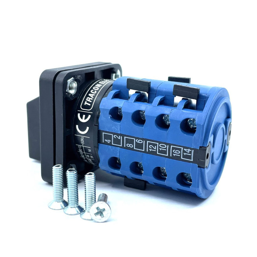 Vačkový prepínač motora hviezda-trojuholník 20A