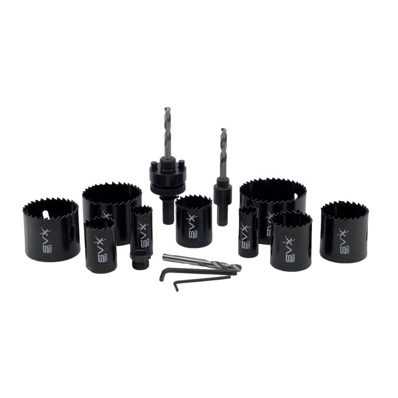 Bimetalové korunky 12-dielna sada