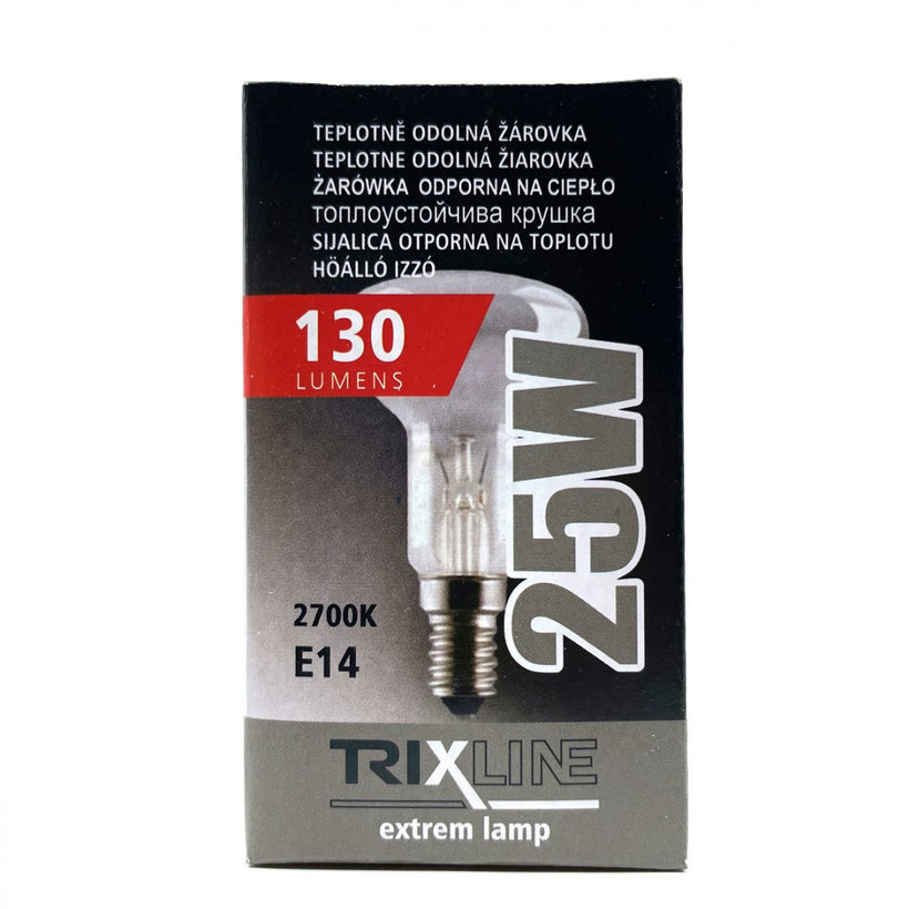 Priemyselná žiarovka bodová reflektorová 25W E14