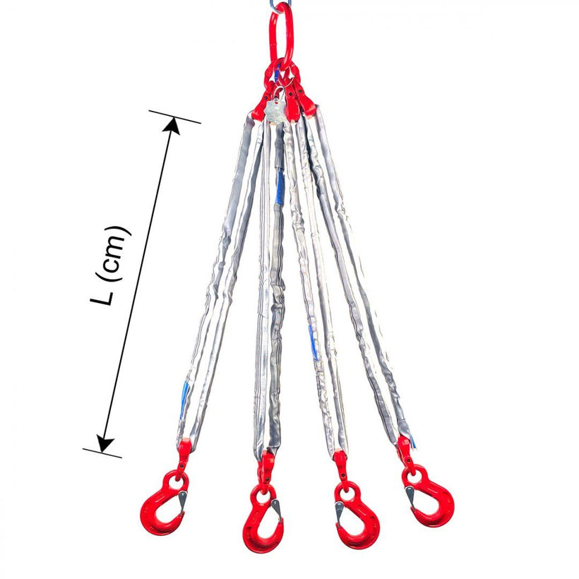 Textilný záves OKO-4 HÁK 8400/6000 kg, 2 m