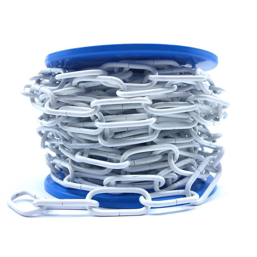 Klasická reťaz farebná na cievke/biela 3mm