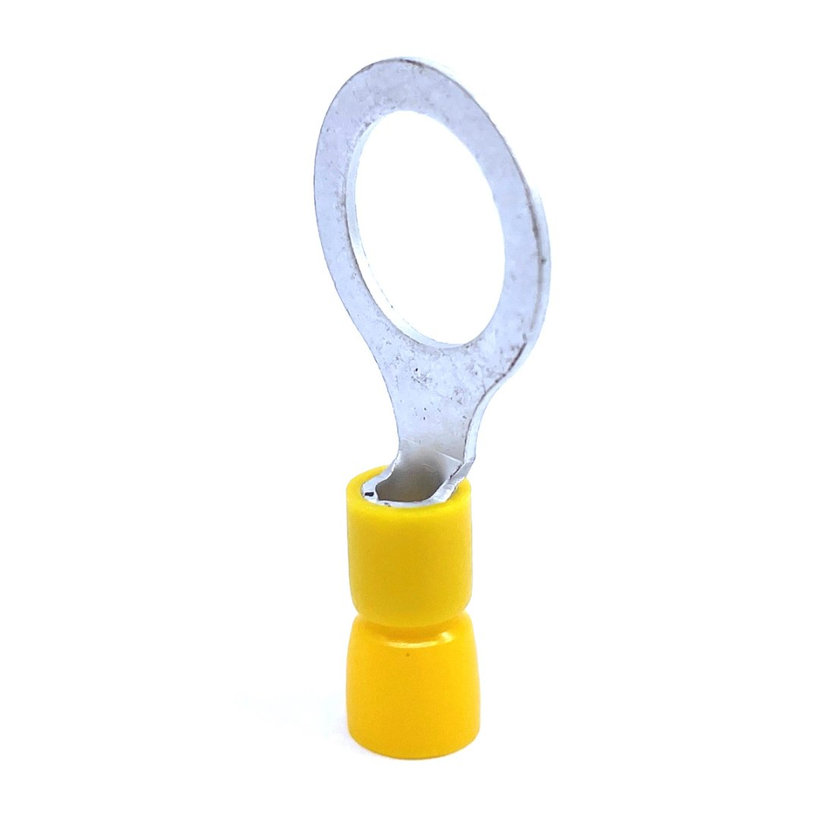 Izolované Cu káblové oká lisovacie žlté 6mm²