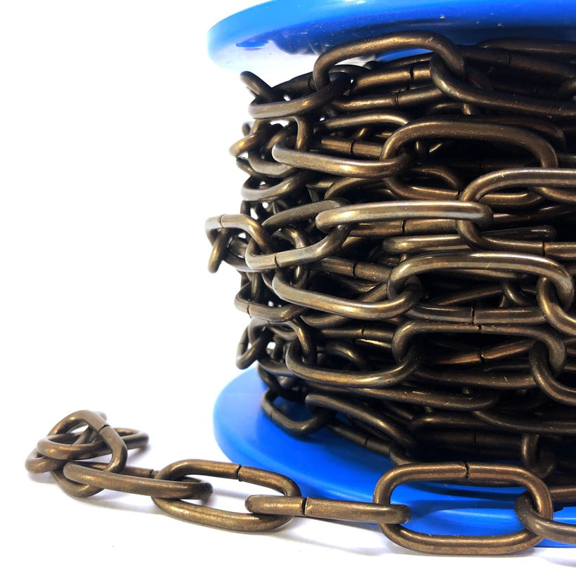 Reťaz ozdobná/brunýr.mosadz 2,3mm