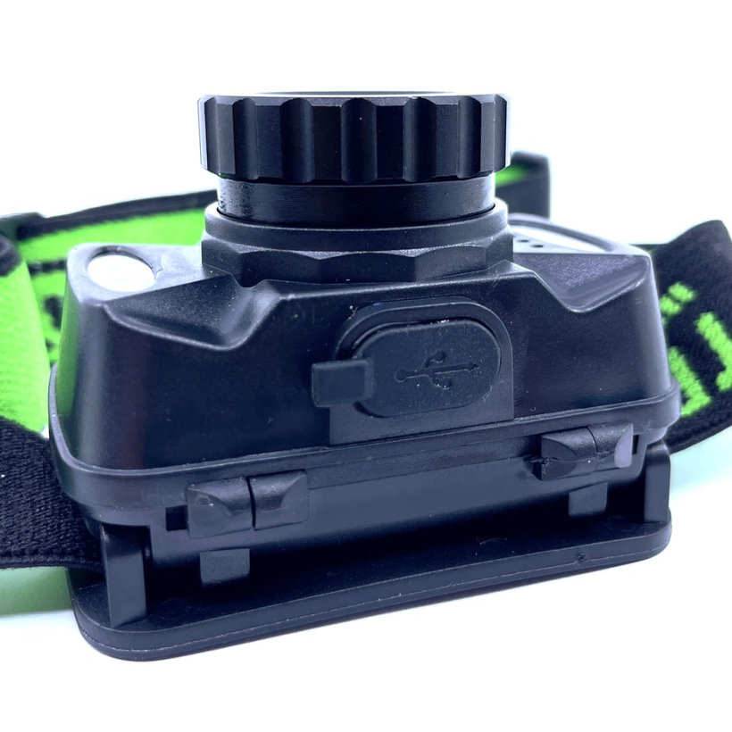 Čelová LED lampa so snímačom pohybu