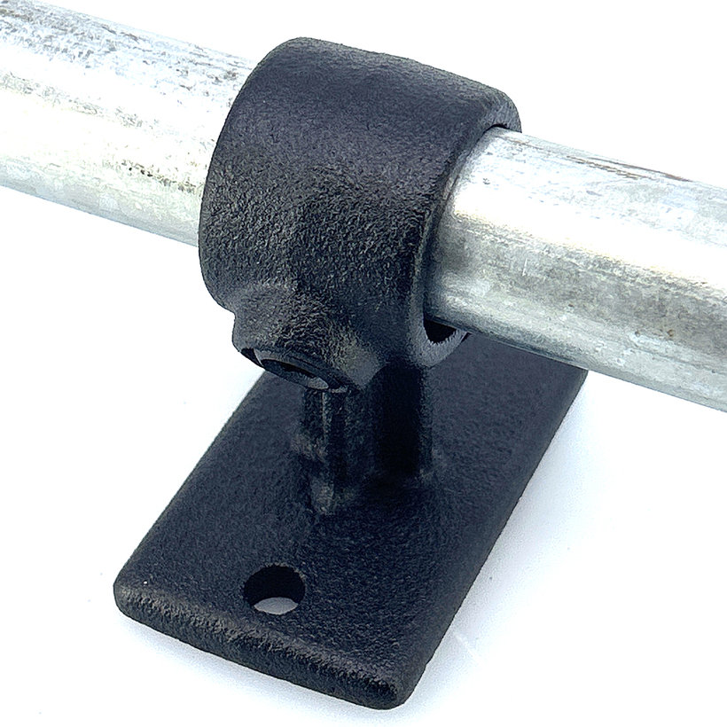 Konektor na zábradlie 27 mm - čierny