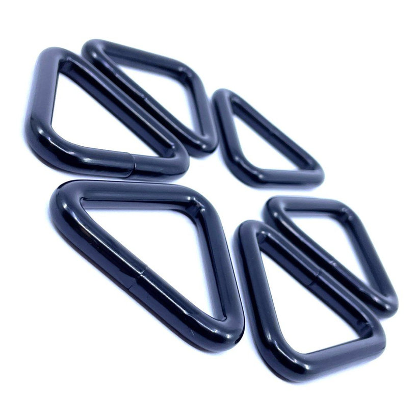 Trojuholník zváraný čierny 5x30mm