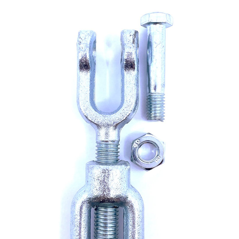 Napínač DIN 1480 s vidlicami Zn M24