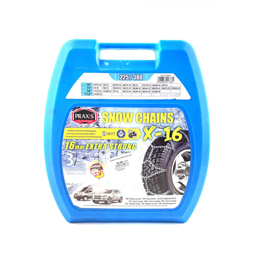 Snehová reťaz 16mm 4WD 245