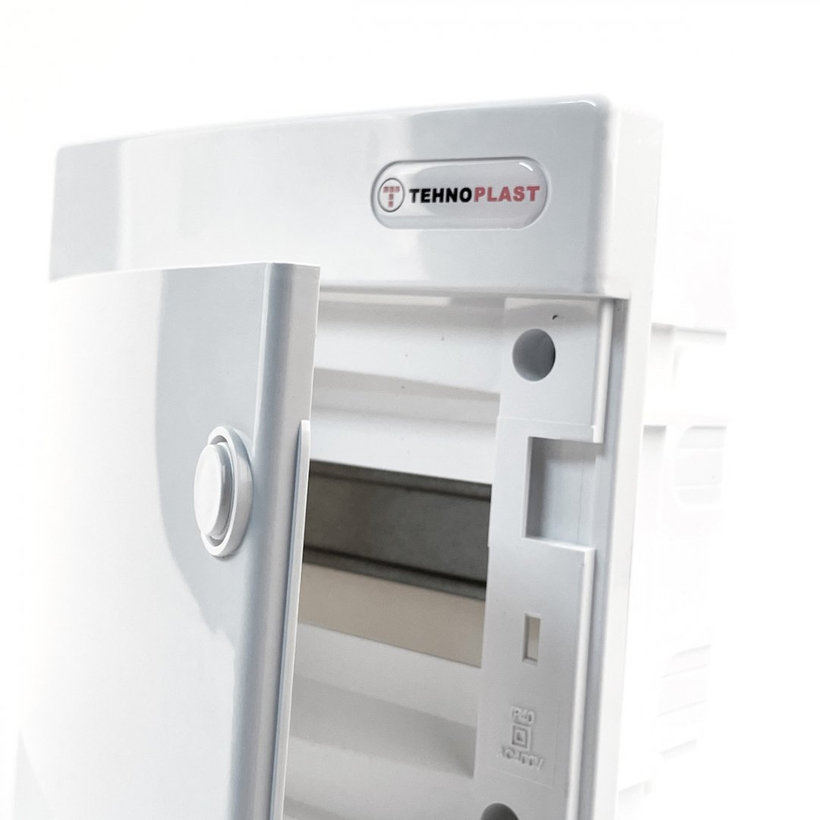 Rozvodnica zapustená biela U8 - C/N 211x232x99mm