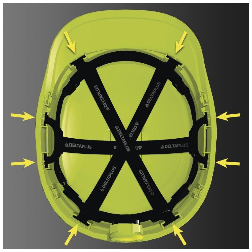 Bezpečnostná prilba DIAMONDVI biela