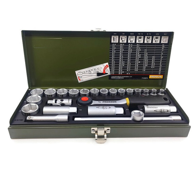 Sada nástrčných kľúčov 3/8