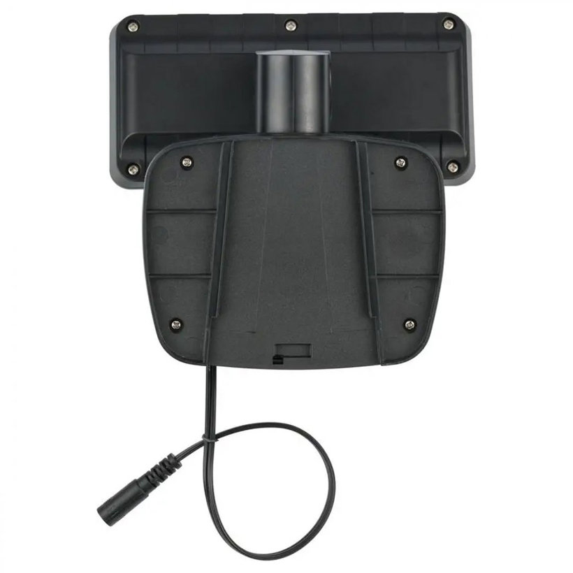 Solárny LED reflektor s pohybovým PIR detektorom antracit