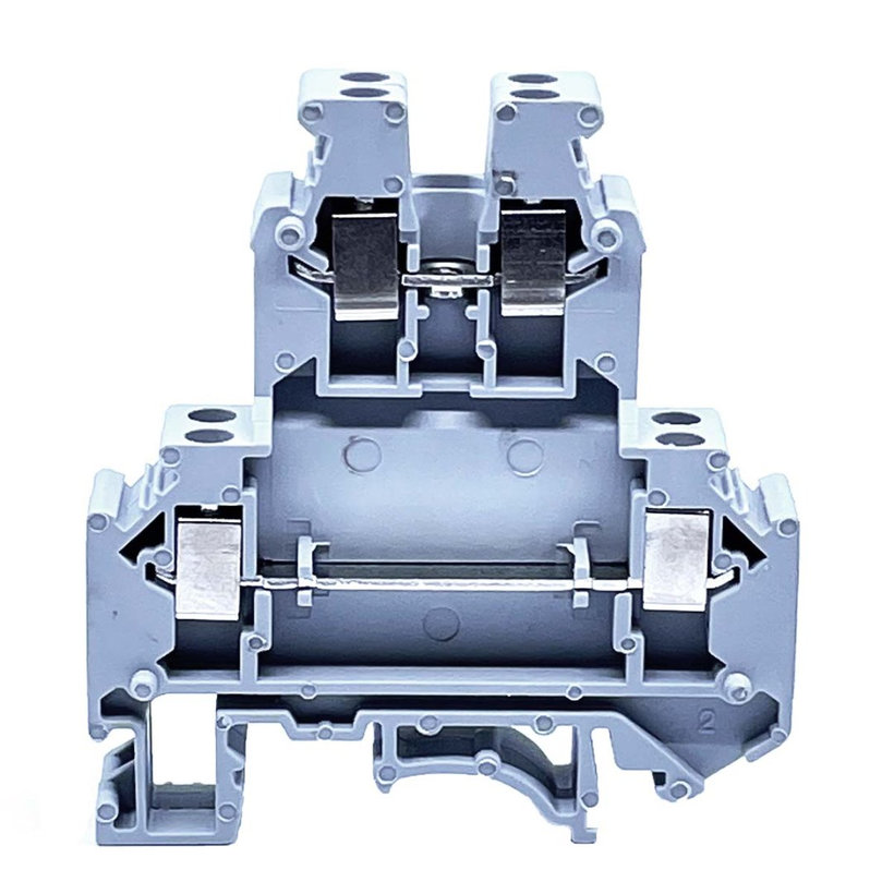 Dvojnásobná radová svorka pre fázový (L) vodič 2,5mm²