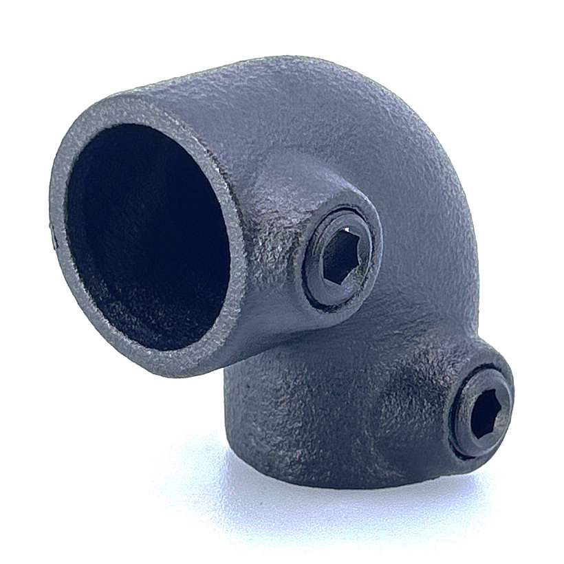 Spojovací článok tvar L 27 mm - čierny